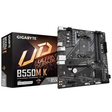 GIGABYTE MOTHERBOARD B550M K, AM4 ,MATX