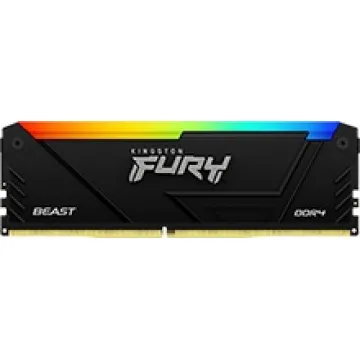 KINGSTON Memory KF436C18BB2AK2/32 FURY Beast Black RGB, 3600MT/s, 32GB, Kit of 2