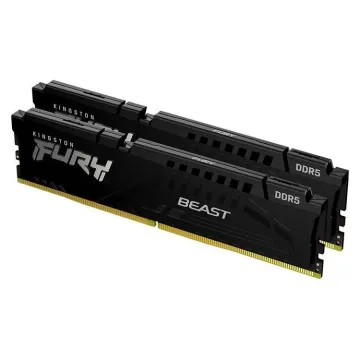 KINGSTON Memory KF560C36BBEK2-64 FURY Beast Black DDR5, 6000MT/s, 64GB,KIT OF 2