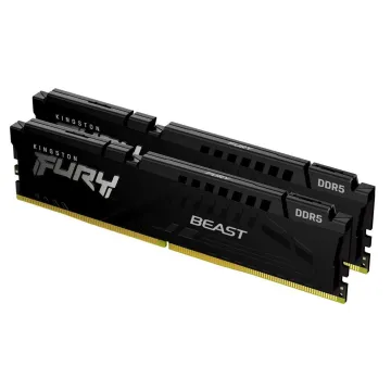 KINGSTON Memory KF560C30BBEK2-32 FURY Beast Black DDR5, 6000MT/s, 32GB KIT OF 2 EXPO