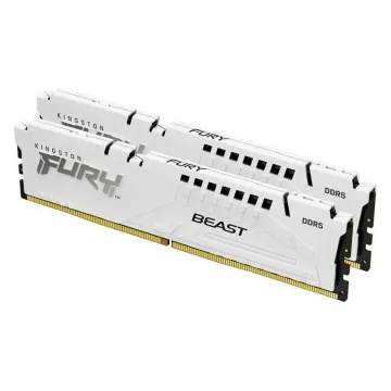 KINGSTON Memory KF560C30BWEK2-32 FURY Beast WHITE DDR5, 6000MT/s, 32GB KIT OF 2
