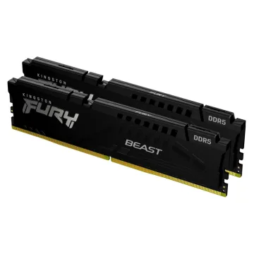 KINGSTON Memory KF560C30BBEK2-16 FURY Beast Black DDR5, 6000MT/s, 16GB KIT OF 2, EXPO