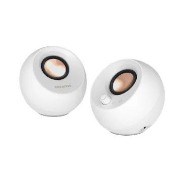 CREATIVE Speaker Wireless 2.0 Pebble PRO White