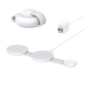ANKER MagGo UFO 3-in-1 Charger 15W Foldable White