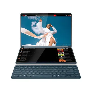 LENOVO Laptop Yoga Book 9 14IAH10 2x 14'' 2.8K WQXGA+ OLED/Ultra7-255H/32GB/1TB SSD/Intel Arc Graphics/Win 11H/3Y Premium/Tidal Teal