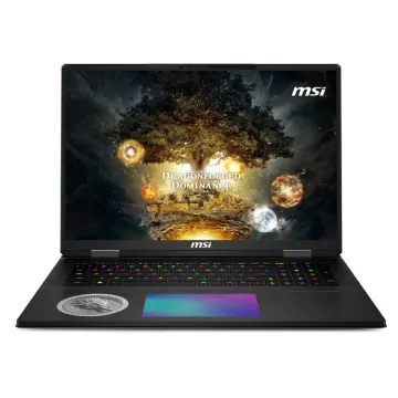 MSI Laptop Titan 18 HX Dragon Edition Draco Epic A2WJ 18'' UHD+ MiniLED 240Hz/U9-290HX/96GB/2x2TB SSD NVMe/NVidia GeForce RTX 5090 24GB/Win 11 Pro/2Y/Dragon Edition Draco Epic