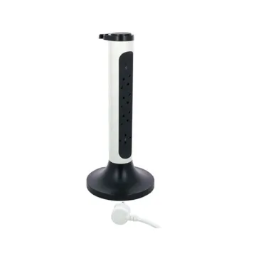 Legrand SurgeArrest 4 Outlets 2m Cable Tower White