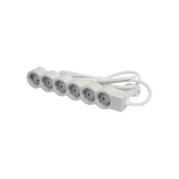 Legrand SurgeArrest 6 Outlets 1.5m Cable White/Grey