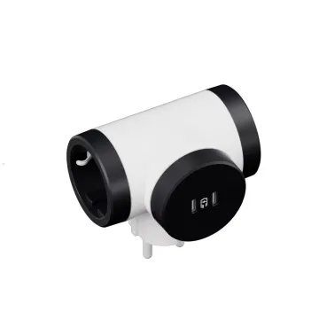 Legrand SurgeArrest 2 Outlets,USB C+C White/Grey