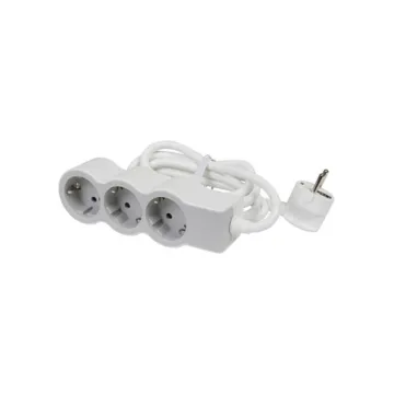Legrand SurgeArrest 3 Outlets 3m Cable White/Grey