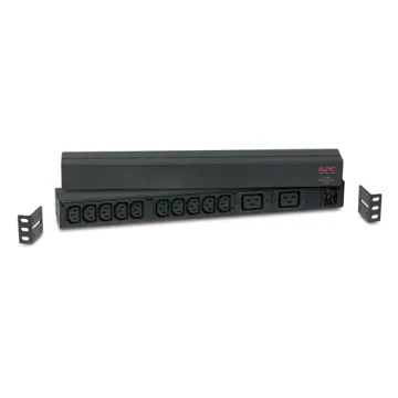 APC Rack PDU,Basic AP9559, 1U, 16A,208and230V, (10)C13 and (2)C19