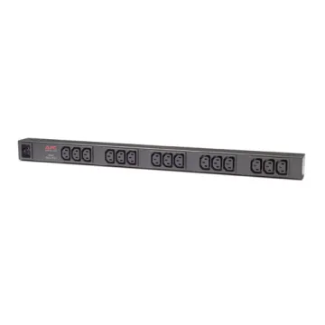 APC Rack PDU, Basic AP9572, Zero U, 16A, 208/230V, (15) C13