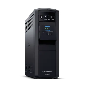 CYBERPOWER UPS Intelligent CP1600EPFCLCD Line Interactive APFC LCD 1600VA