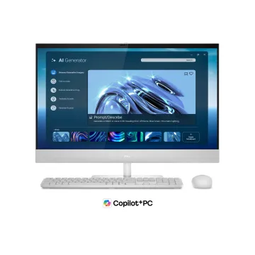 DELL 27 AIO EC27260 27'' FHD/U5-322/16GB/512GB SSD/Intel Graphics/WiFi/Win 11 Pro/3Y ProSupport/Light Ash
