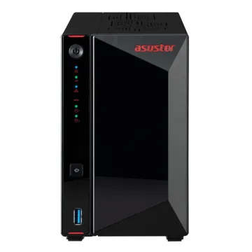 ASUSTOR NAS NIMBUSTOR 2 Gen2 AS5402T 2-BAY 3,5''/4x M.2 NVMe slots/ Intel Celeron Quad-Core/4GB DDR4/2x2.5GbE Port