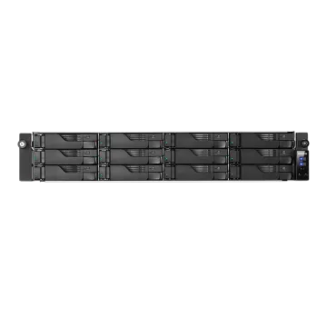 ASUSTOR NAS LOCKERSTOR 12RD AS6512RD RACK 2U 12-BAY 3,5''/Intel Atom C3538 Quad-Core/8GB DDR5/2x 2.5GbE, 2x1GbE Port