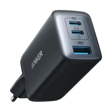 Anker Wall Charger Nano 65W 2xUSB-C, 1xUSBA, Grey