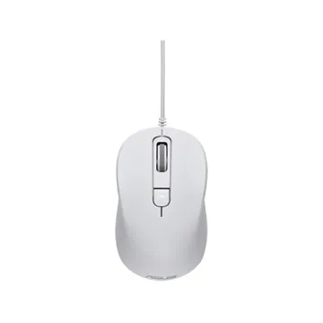 ASUS MOUSE OPTICAL MU101C Wired Blue Ray Mouse White