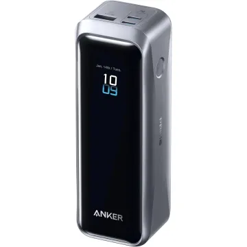 Anker Powerbank Prime 20k mAh,220W max power,2xUSB-C, 1xUSB-A, Black