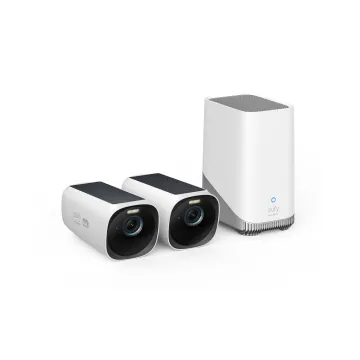 ANKER Wi-Fi Battery Camera Solar EufyCam 3 Kit 2+1 4K With Homebase 3