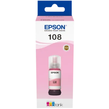ΑΝΑΛΩΣ EPSON 108 EcoTank Light Magenta