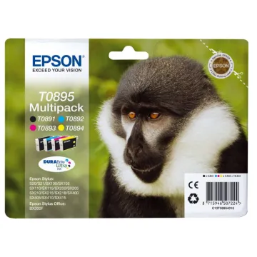 Multipack 4-colours T0895 DURABrite Ultr