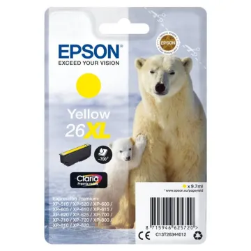 ΑΝΑΛΩΣ EPSON 26XL YELLOW
