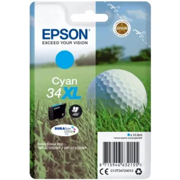 ΑΝΑΛΩΣ EPSON Singlepack Cyan 34XL DURA