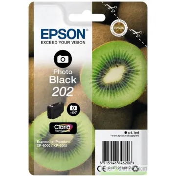 ΑΝΑΛΩΣ EPSON Singlepack Photo Black 202