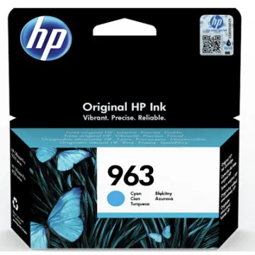 HP 963 Cyan Ink Cartridge ( 3JA23AE )