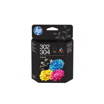 Μελ HP 302/304 Tri-color/Black Ink 100P