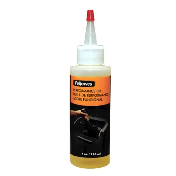 FELLOWES POWERSHRED 4OZ (120ML) OIL BOTT