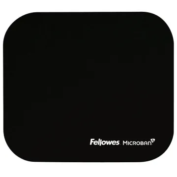 FELLOWES Mousepad Microban Black