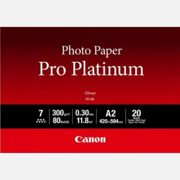 CANON Pro Platinum Photo Paper A2 20 Sh
