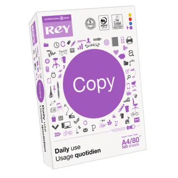 Χαρτί Α4-REY COPY A4, 80gsm/500 φύλλα