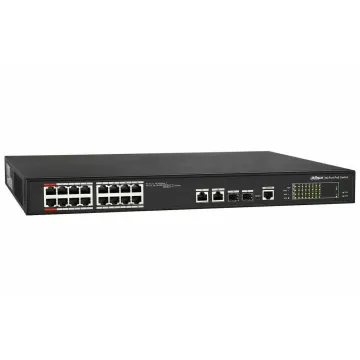 Dahua 16-port 100 Mbps + 2-port Gigabit