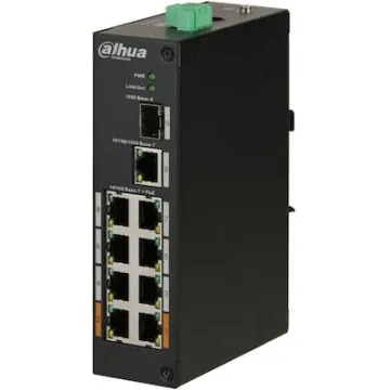 10-Port Unmanaged Desktop Switch with 8
