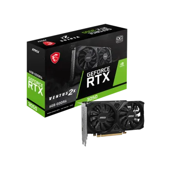 VGA MSI RTX 3050 VENTUS 2X E 6G OC