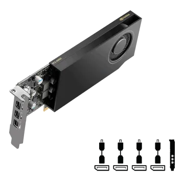 VGA NV PNY RTX A1000 8GB LOWPROFILE