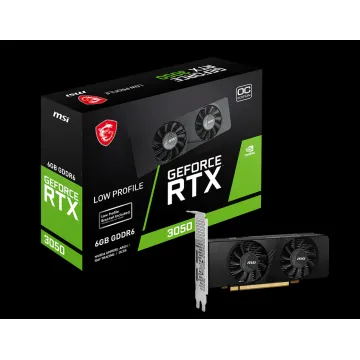 VGA NV MSI RTX 3050 LP E 6G OC