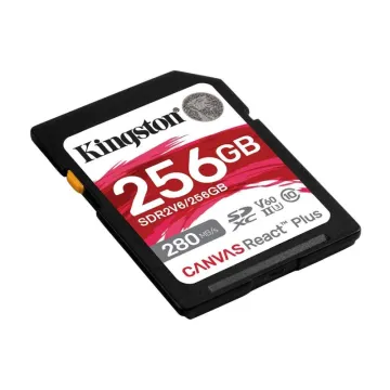SD CARD 256GB CNVAS REACT PLUS SDXC U3