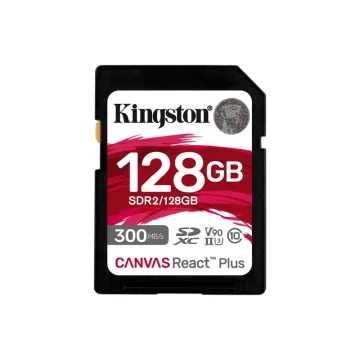 SD CARD 128GB CNVAS REACT PLUS SDXC U3
