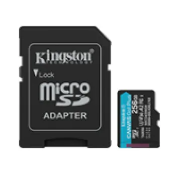 256GB microSDXC CANVAS GO PLUS G4 + ADP