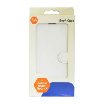 Jelly Book Case (Redmi Note 4X) White