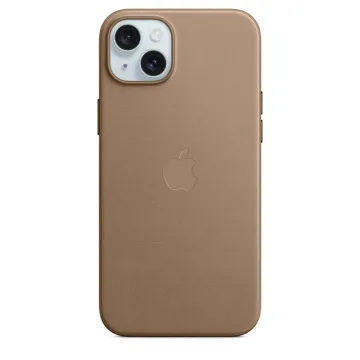 iPhone 15 Plus FineWoven Case Mag Taupe