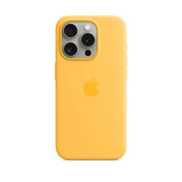 iPhone 15 Pro Silicone Case MagSaf Sunsh