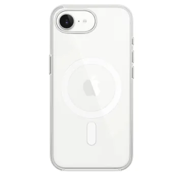iPhone 17e Silicone Clear Case w MagSafe