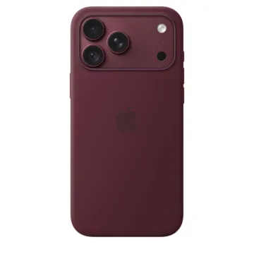 iPhone 18 Pro Max Sil Cas w Mag Burgundy