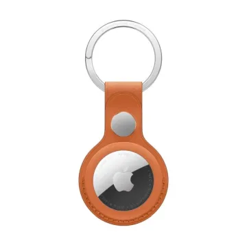 AirTag FineWoven Key Ring Fox Orange