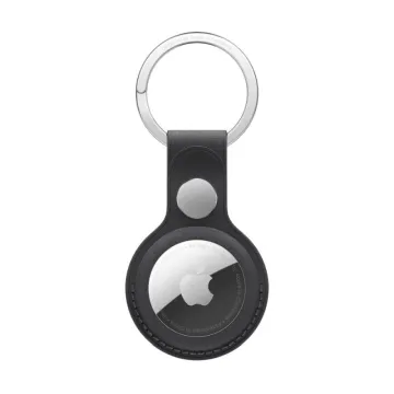 AirTag FineWoven Key Ring Black
